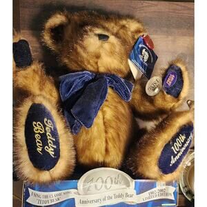 100th Anniversary Teddy Bear Theodore Roosevelt Singing Teddy Bear